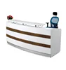 new pattern wood reception contemporary computer desk with counter