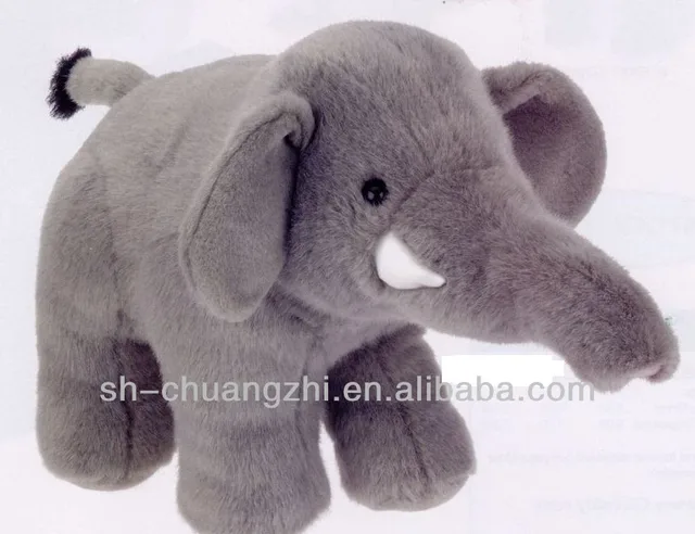 stock elephant plush stuffed animal toy