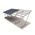 Solar Panel Carport Mounting Structure Fabrication