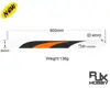 RJXHOBBY propel rc helicopter single blades 430 500 600 Carbon Fiber toy part Main Blade
