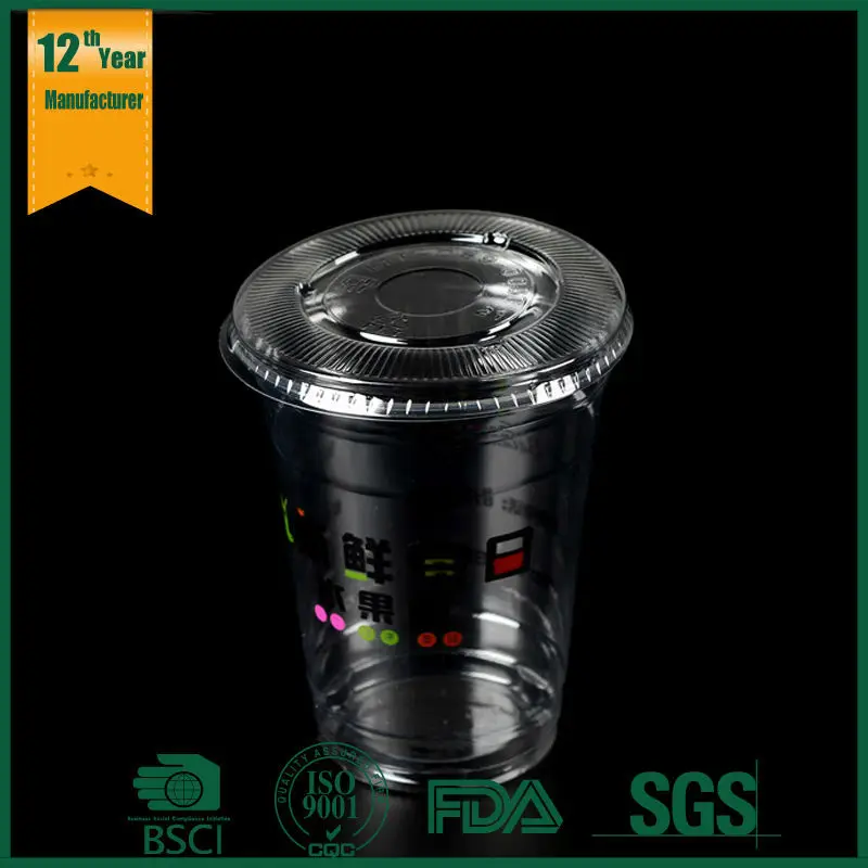 16oz Disposable Plastic Cups With Lid,Reusable Plastic Cups Wholesale