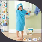 Terry Towel 2014 HOT SALE Customized 100% Cotton Terry Kids Hooded Baby Towel
