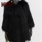 Xcellent Quality Real Raccoon Jacket New Look Coat Women Racoon Fur