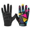 OEM ODM Long Finger Winter Mountain Bike Cycling Gloves GEL Paddling Quakeproof Bicycle Children Gloves For Boys Girls