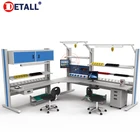 Detall. اختبار محطة esd الآمن الأثاث طاولة العمل للكهرباء الصناعية