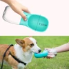 Wholesale Manufactory plastic travel portable Pet dog water bottle