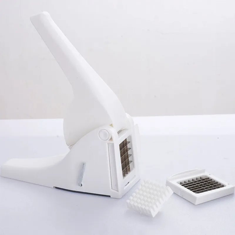 1PC Stainless Steel Potato Cutters Chopper Chips Fruit & Vegetable Making Tool Cooking Kitchen Mate Tools KC1522