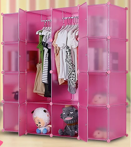 Double Color Cheap Wardrobes Uk Plastic Portable Wardrobe Fh