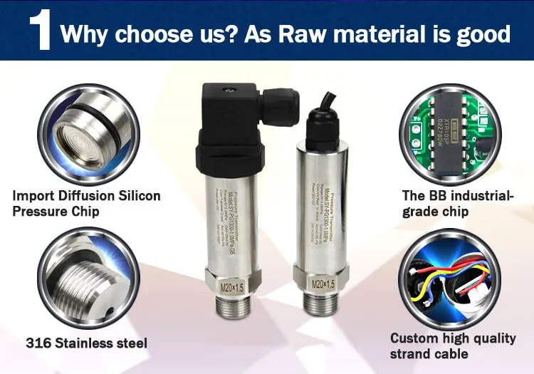 Lora Pressure Sensor With Ceramic Sensor Cell