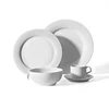 Two Eight Ceramics White Modern Ceramics Dinnerware, Dinner Set Porcelain Dinner Set~