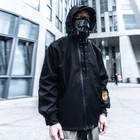 Killwinner new original simple tide tops men hip hop windproof multifunction hooded outdoor sports jacket
