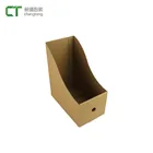 New products recyclable paper storage organizer kraft corrugated box