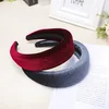Thick Velvet Women Hairbands Hair Accessories Fashion Wide Plastic Headbands For Woman Wholesale