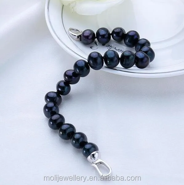 Fashion 15 Rangs en Cuir Noir Corde /& 11-13 mm WHITE FRESHWATER PEARL NECKLACE