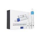 Wrinkle remover wireless microneedle mesotherapy pen with three batteries