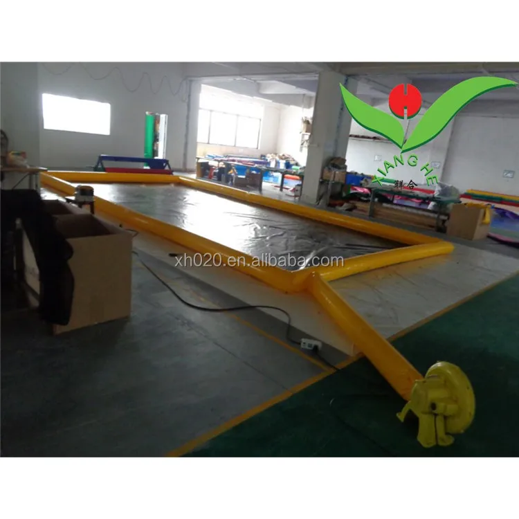 Commercial easy set up air seal type inflatable car wash mat for sale