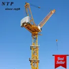 Guangxi NTP 8Tons QTD125 Luffing Jib Self Tower Crane With Good Price