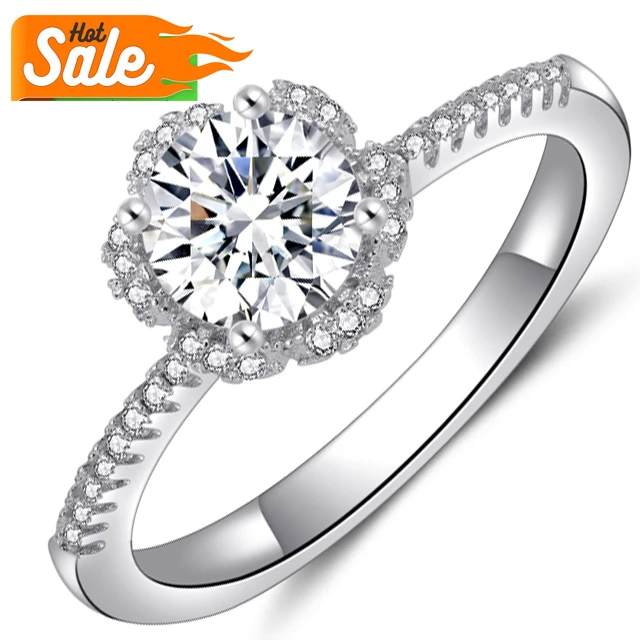 Cheap Price Custom Design Woman Jewelry Rings White Wedding