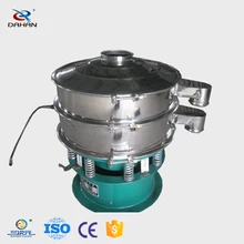 600mm high frequency rotary water treatmeat vibrating screen machine