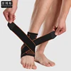 Fashion popular Nylon spandex Polyester compression ankle brace,ankle support strap