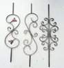 Ornamental wrought iron bars for windows and fence