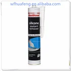 super adhesion transparent / black / white silicone sealant