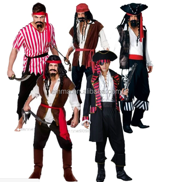 captain jack sparrow pirates of the caribbean costume high seas