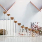 Glass Bottle With Cork Tube-Type Glass Bottle Round Glass Tube