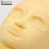 3D practice tattoo head mannequin,silicone makeup model head,rubber permanent makeup practice skin