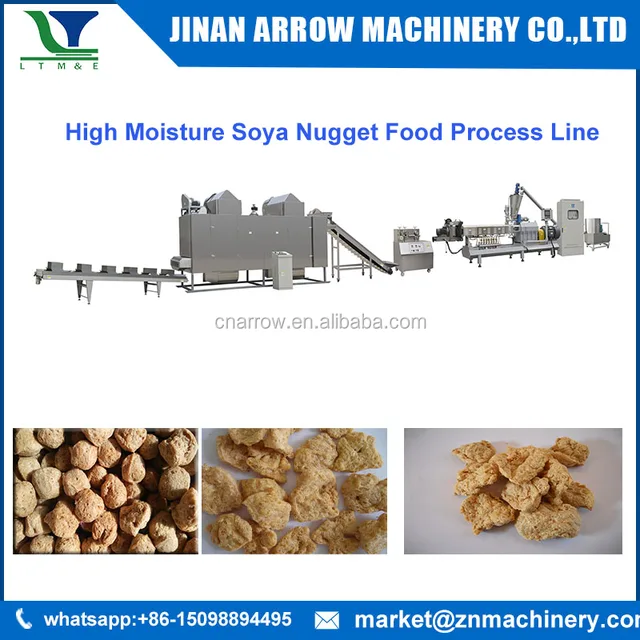 high quality textured soya protein vegetarian meat soya nugget