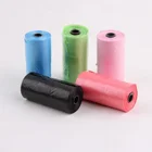 Eco Friendly Custom Printed colorful Thick Pet Product Eco-friendly plastic Waste roll Dog Poop Bags