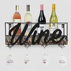 New products Home metal wine storage rack wall mounted wine rack