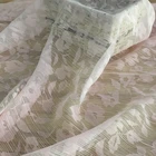 Raw silk fabric silk organza fabric bridal fabric 5mm