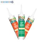 Hot Selling Transparent 300ml Fast Drying Waterproof Rtv Adhesive All Purpose Clear Glass Acetic Silicon Sealant