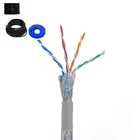 Ethernet Cable Braided Braided Ethernet Cable Pure Copper Ethernet Cable Cat5/5e 0.5mm Braided Lan Cable
