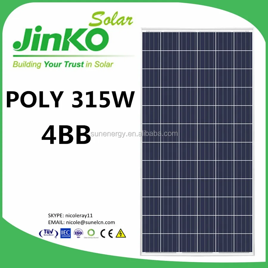 jinko solar panels pictures real with full details 315w 315watts