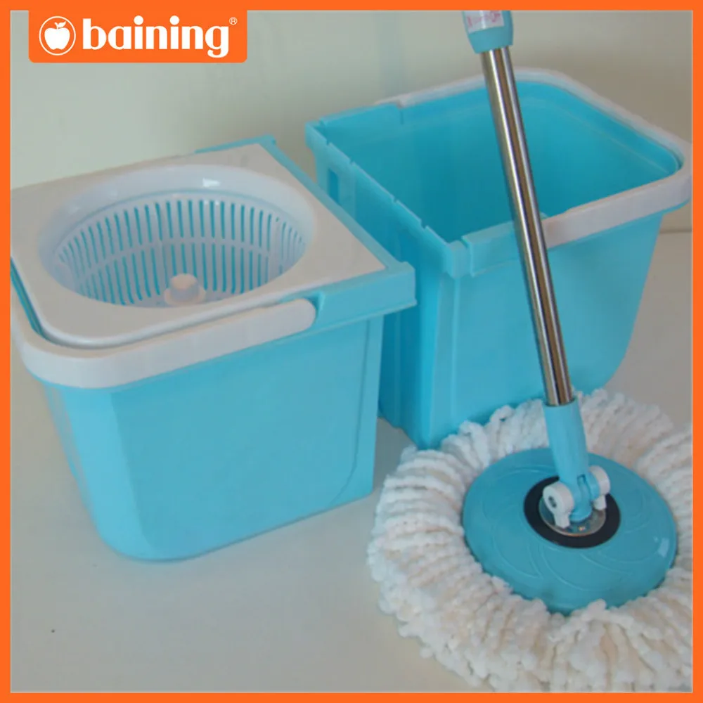 Twin Bucket Type Separate Dirty Water And Clean Water 360 Spin Mop
