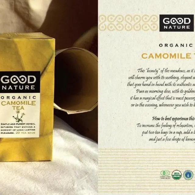 organic tea good nature - camomile