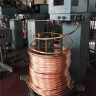 Copper coated pancake 7.5m coil double layer steel tubing for brake pipe