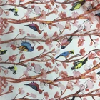 Factory Direct Custom Design Digital Print Tussar Silk Fabric