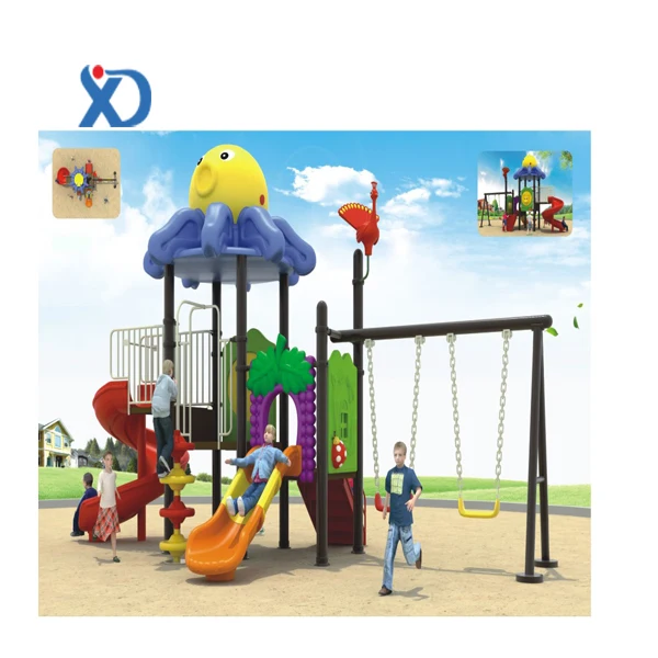 outdoor swing and slide for toddlers