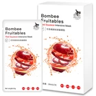 custom natural fresh vegetable fruit face mask skin care organic hydrogel whitening moisture beauty sheet mask