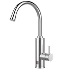 High quality full stainless steel electric heating hot water faucet for kitchen and bathroom AH-9