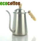 304 Stainless Steel Tea Coffee Kettle 1200ML /600Ml Pour Over Server Long Spout Mouth