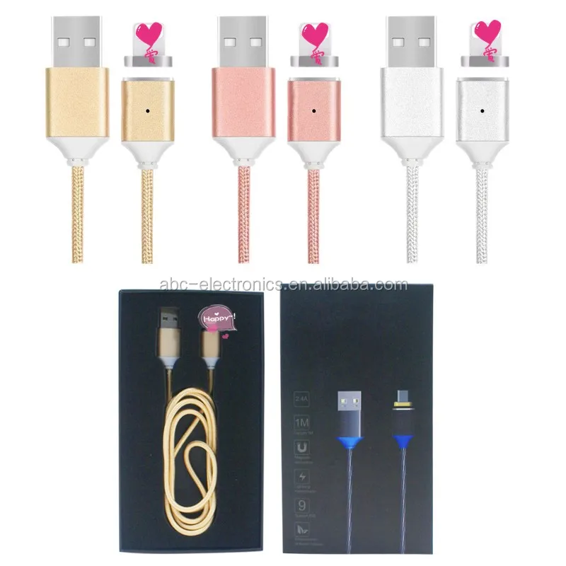OEM manufacturer custom design Usb Magnetic Charging Cable for mobile phone - ANKUX.COM