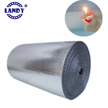 Fireproof Aluminum Foil Rigid Lowes Fire Resistant Heat Insulation 