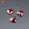 Wholesale heart shape ruby gem stone garnet stone