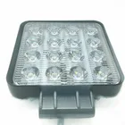 18w super bright fog 12v 16led front signal light work led light bar for motorcycle car tractor