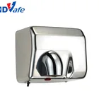 China Hot Sell OEM Hotel Automatic Stainless Steel Hand Dryer with Rotating Nozzle