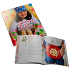 competitive price A4 Gloss lamination soft cover child book printing